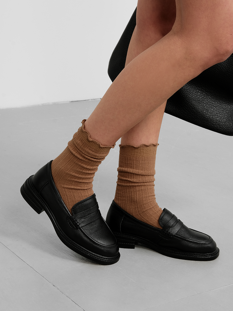 Туфли Лоферы (D6291B)